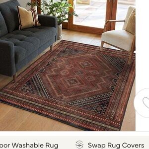 Ruggable 2x3 Kaden Amber Red Rug
